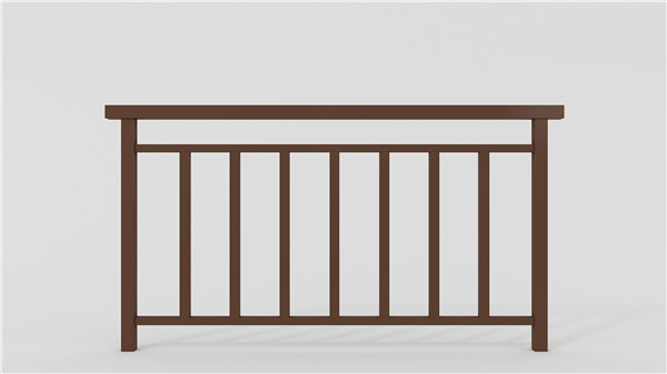 深棕陽臺(tái)不銹鋼護(hù)欄
