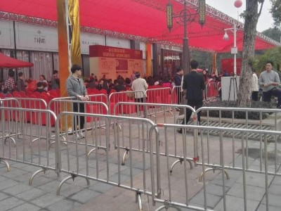 不銹鋼臨時鐵馬護欄